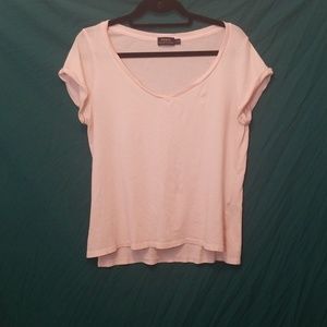Polo Ralph Lauren V Neck Tshirt Womens Sz L